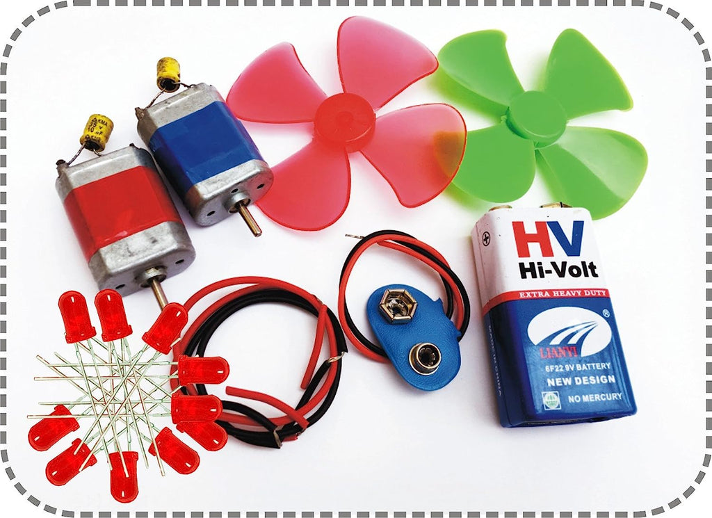 StepsToDo _ Electronic Hobby Kit- A | Science Project Material Kit | DIY Science Activity Kit (A168)