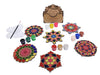 DIY Mandalas Wooden Coaster Painting 'Kit-D' | DIY Art & Craft Kit (T386)