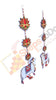 StepsToDo Pitchwai Cow & Lotus Jhumki Style Hanging | 'White' & 'Yellow' Pitchwai Cow | Handmade Wall Décor (54 cm X 18 cm) | Wall hanging, Backdrops (T390)