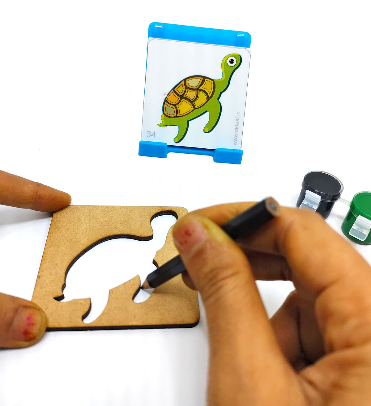 DIY Drawing, Colouring & Puzzle Stencil Kit