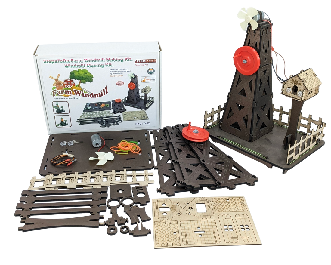 Farm Windmill : Get Creative with Wind Power Generation Kit