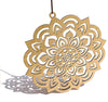 StepsToDo 'Lotus Mandal A' (Birch Wood, 11.5 inch) | Wooden Sacred Geometry Art | Hand painted room hanging, wall decor | Spiritual Gift | Multiple design choices are available (T379)