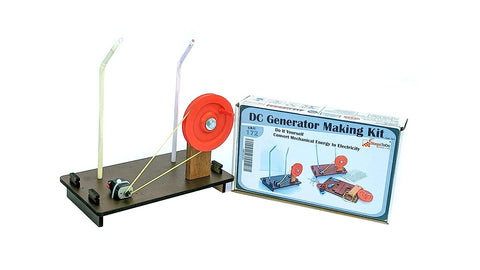 StepsToDo _ DC Generator Making Kit | DIY Energy Conversion Kit | Convert Mechanical Energy into Electricity | DIY Science Activity (T172)
