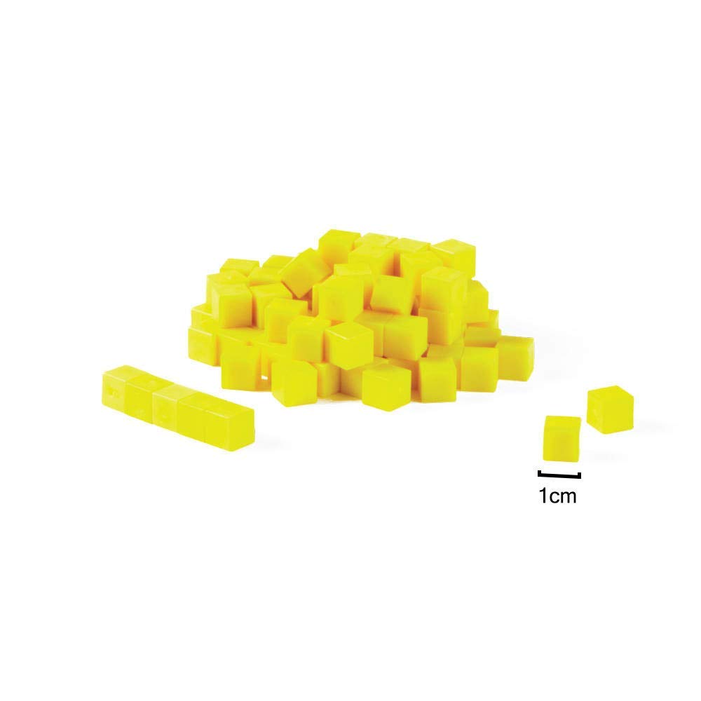 Base Ten Blocks Kit – 140 Pieces, Mats & Activity Book, Without Cube