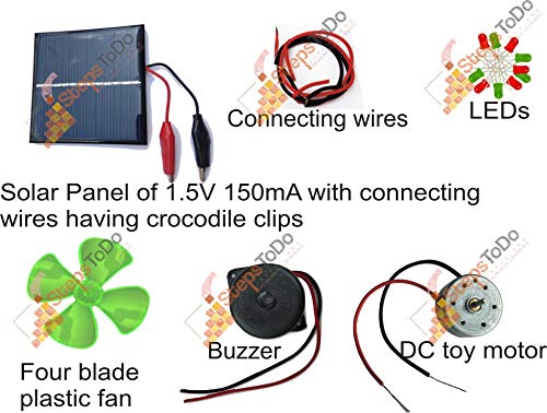 Solar Energy Conversion Kit – Project Materials Set D with Manual