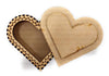 StepsToDo _ Heart Shaped Wooden Box | Elegant Designer Decorative Art | Vanity Box Use for Gifts, Chocolate, Jewelry storage (T280_P2)