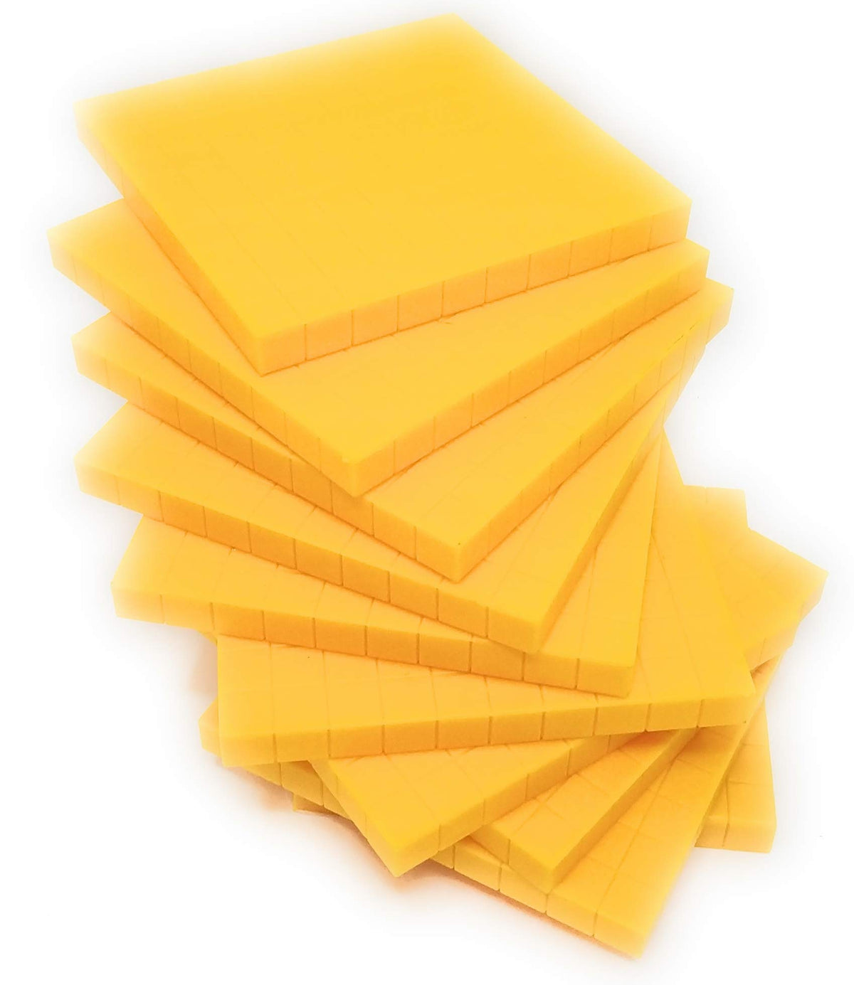 Base Ten Blocks Kit – 140 Pieces, Mats & Activity Book, Without Cube