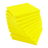 StepsToDo Base Ten Blocks Set – 131 Pieces Yellow Math Manipulative | Ones Tens Hundreds Thousand Blocks | Place Value Learning for Kids, Teachers & Classroom (Blocks Only – No Box, No Book, No Mat)