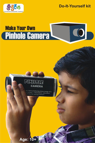 KUTUHAL Pinhole Camera Making Kit. Do It Yourself Science Project. School Project - multicolour