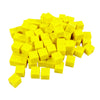 StepsToDo Base Ten Blocks Set – 131 Pieces Yellow Math Manipulative | Ones Tens Hundreds Thousand Blocks | Place Value Learning for Kids, Teachers & Classroom (Blocks Only – No Box, No Book, No Mat)