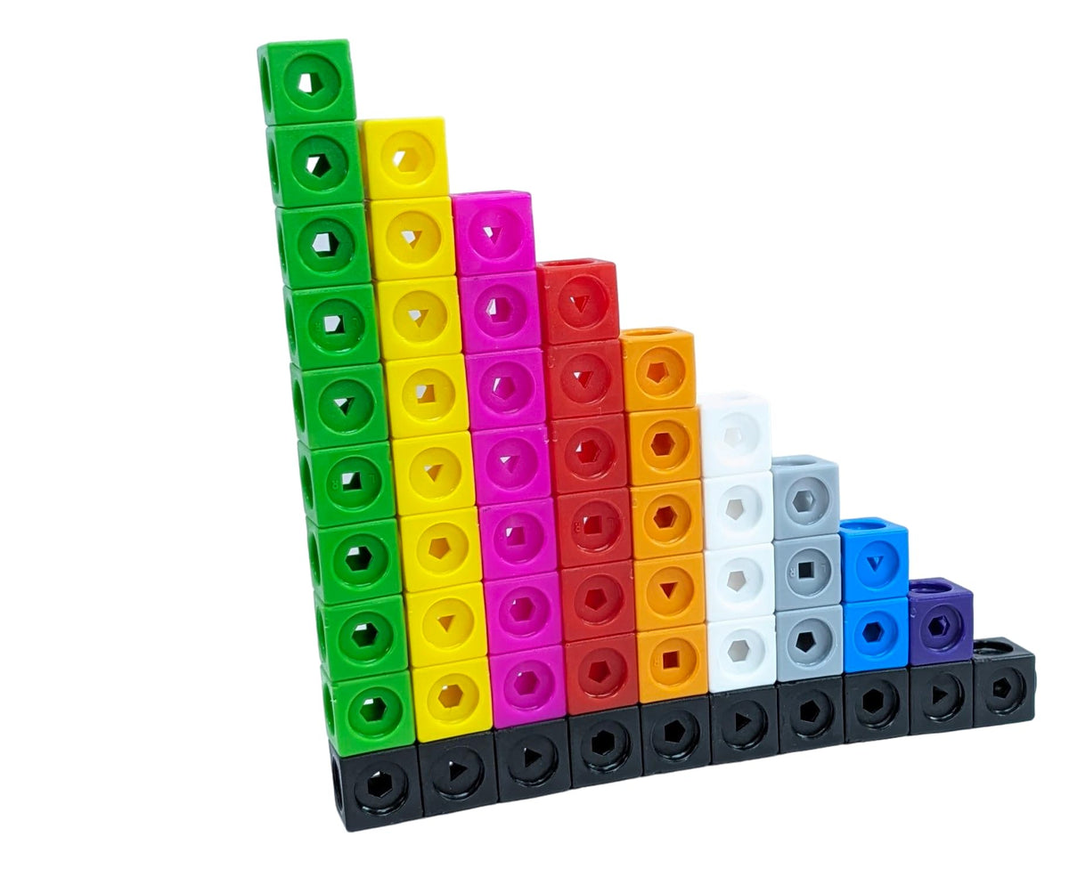 Linking Maths Cubes for Counting, Sorting & Patterns