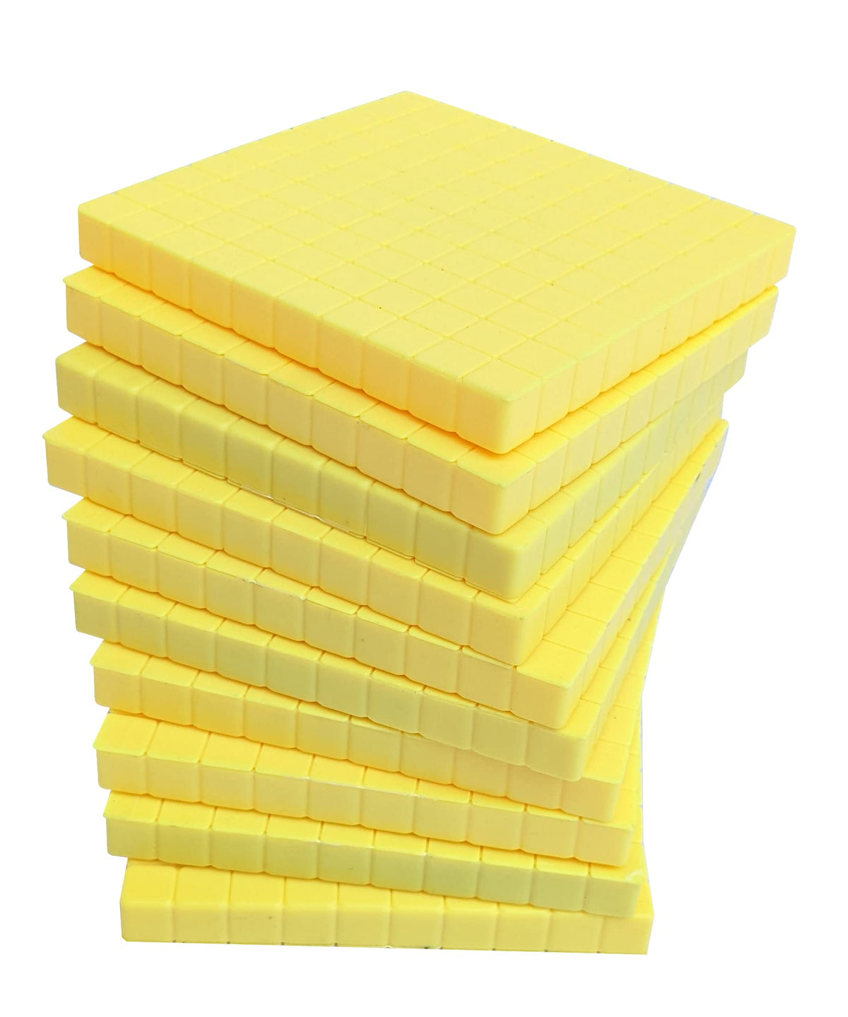 Base Ten Blocks Kit – 140 Pieces, Mats & Activity Book, Without Cube