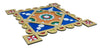 Ready-to-Use Wooden Rangoli Mat with Mirror Work – T438_C