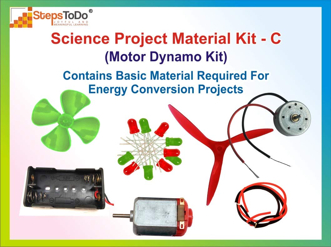 Hobby Science Project Materials – Set C with Manual