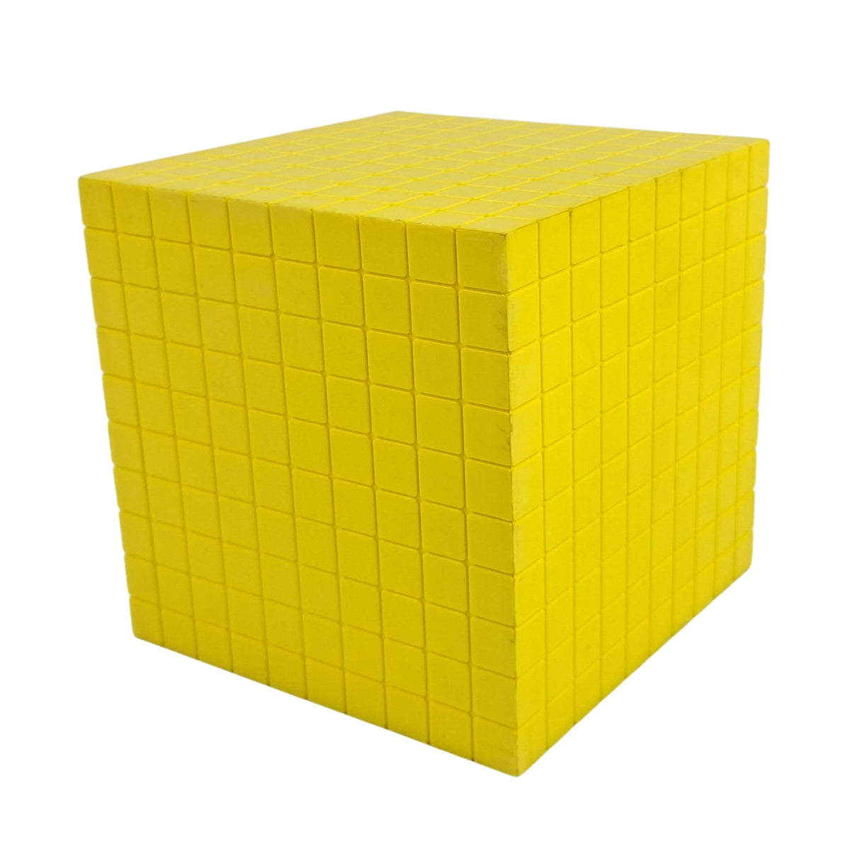Yellow Base Ten Blocks – 131 Pieces, Blocks Only, No Box, Book or Mat