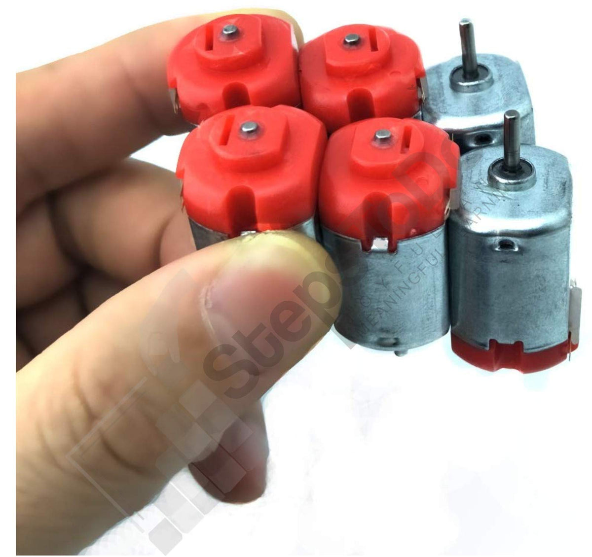 DC Toy Motors – Pack of 10, 3–12V, 25,000 RPM