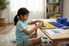 EVA Foam Base Ten Blocks with Place Value Mat, 130 Pcs