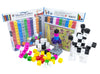 StepsToDo Maths Cubes & Face Plates with Activity & Puzzle Manual. Includes Ten Colors. Number Blocks. Maths Link Cubes. Creative Building Block. Counting Interlinking Cubes.
