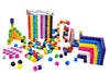 Unifix Linking Maths Cubes – 100 Pieces, 2 cm, 10 Colours