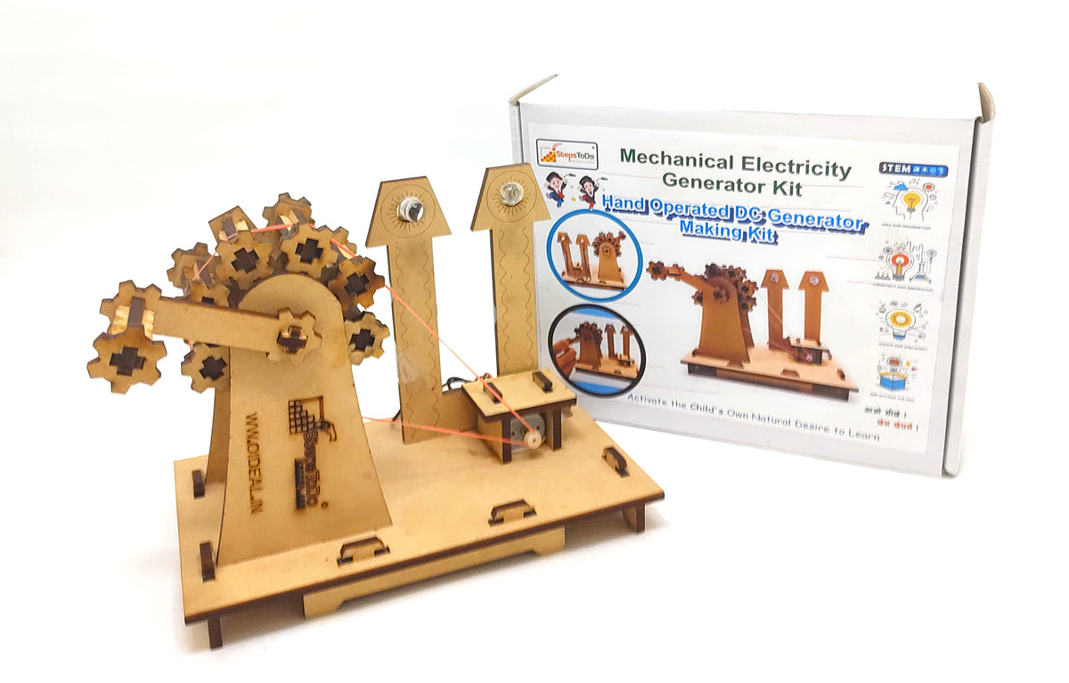 DIY Mechanical DC Generator Kit