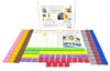 StepsToDo Place Value Learning Kit with 120 Foam Tiles & Rewritable Mat | Whole Numbers & Decimal Place Value Teaching Aid | Build Numbers, Expanded Form, Comparison & Rounding | Math Manipulative
