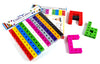 Unifix Linking Maths Cubes – 100 Pieces, 2 cm, 10 Colours