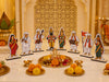 StepsToDo Vithoba Rukhamai Warkari Decoration Standee Set for Ganpati, Home Mandir, Pooja Room & Maharashtra Festival Décor