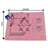 StepsToDo Handmade Wheatstone Bridge Project on Cardboard with Complete Circuit – Ready to Use for Science Assignments, Exhibitions, and Teaching Aid