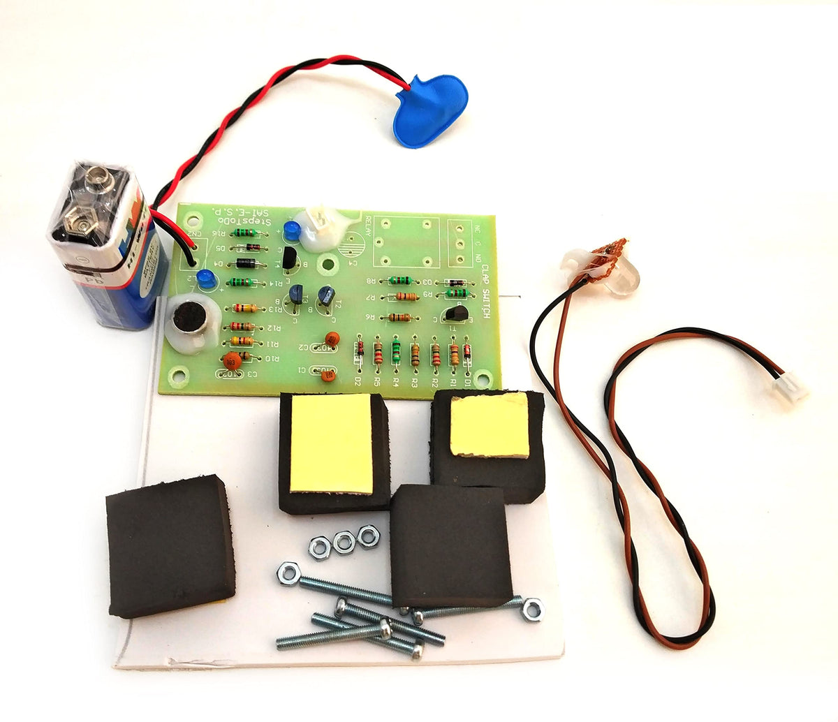 Ready-Made Clap Switch Model on PCB