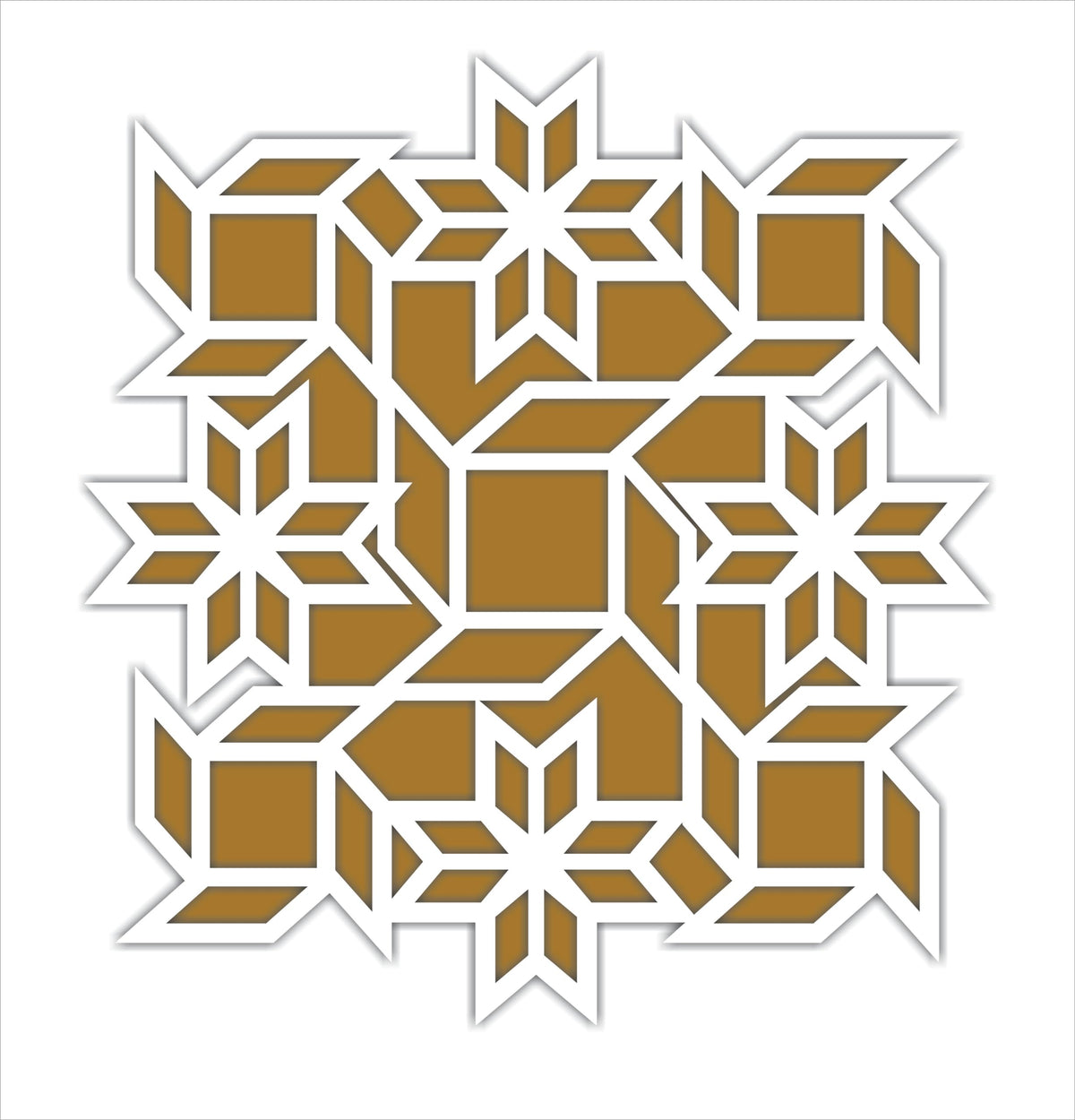 Reusable Rangoli Making Frame – Design 29