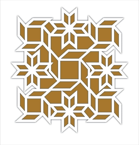 Reusable Rangoli Making Frame – Design 29