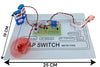 StepsToDo Handmade Clap Switch with Fan and LED Project on Cardboard with Complete Circuit – Ready to Use for Science Assignments, Exhibitions, and Teaching Aid