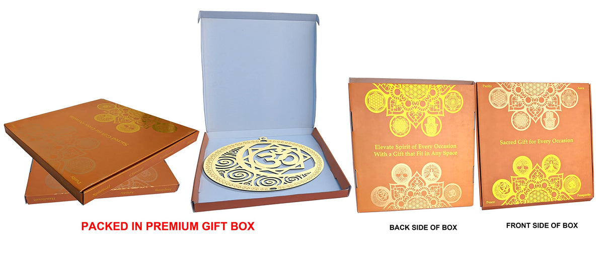 Wooden Sacred Geometry Wall Art – Multiple Designs & Finishes