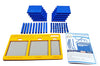 EVA Foam Base Ten Blocks with Place Value Mat, 130 Pcs