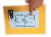 Pre-Assembled Capacitor Charging & Discharging Project – Cardboard Base