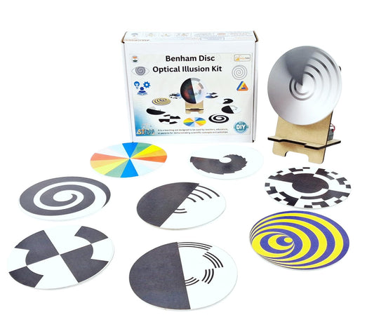 Benham Disc optical illusion model
