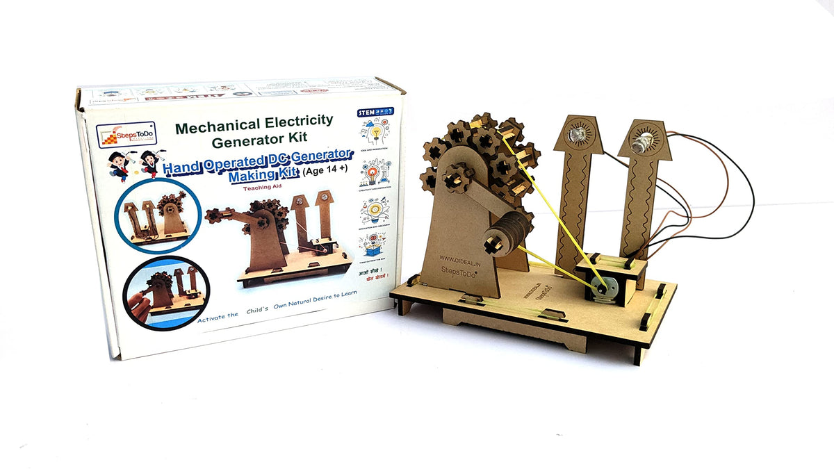 DIY Mechanical DC Generator Kit