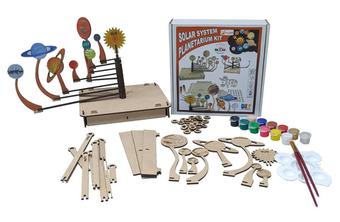 DIY Wooden Solar System Planetarium Kit