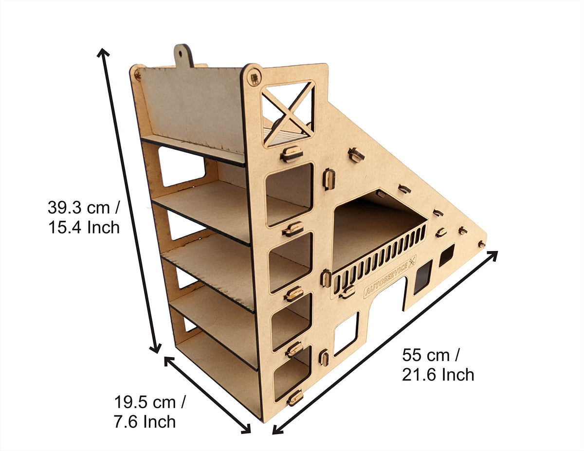 Parking & Ramp Engineering Build-and-Paint Activity Set