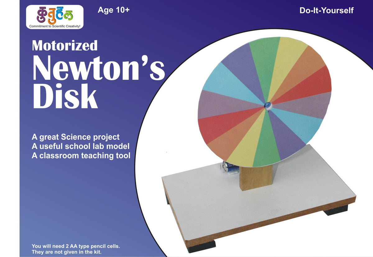 DIY Motorised Newton's Disc Kit – Multicolour