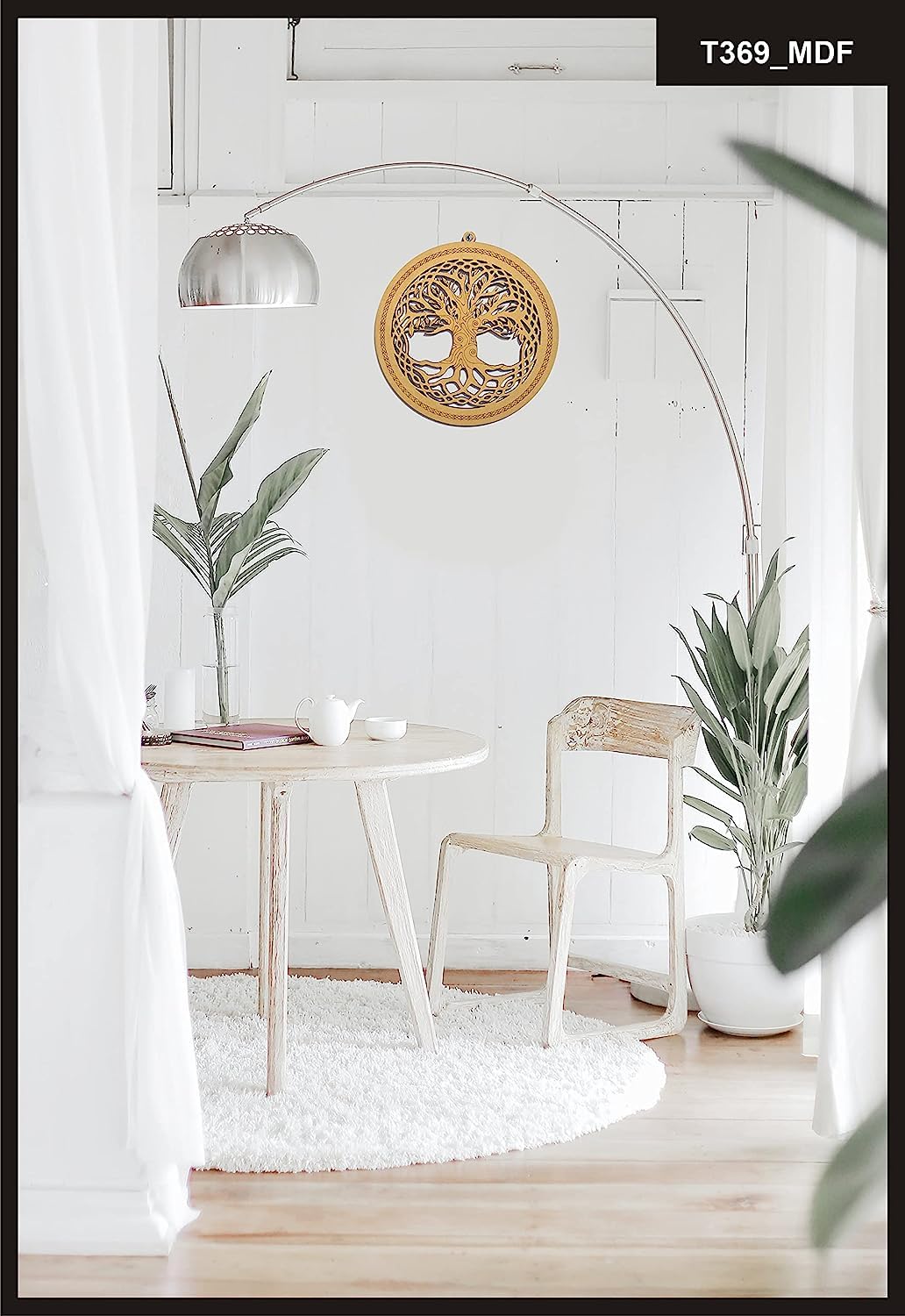 Tree of Life – Hand-Painted Wooden Wall Art