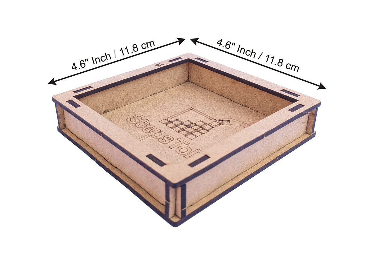 Wooden Doll Playground Build-and-Paint Kit – Slide, Swing, Seesaw & Sandtray
