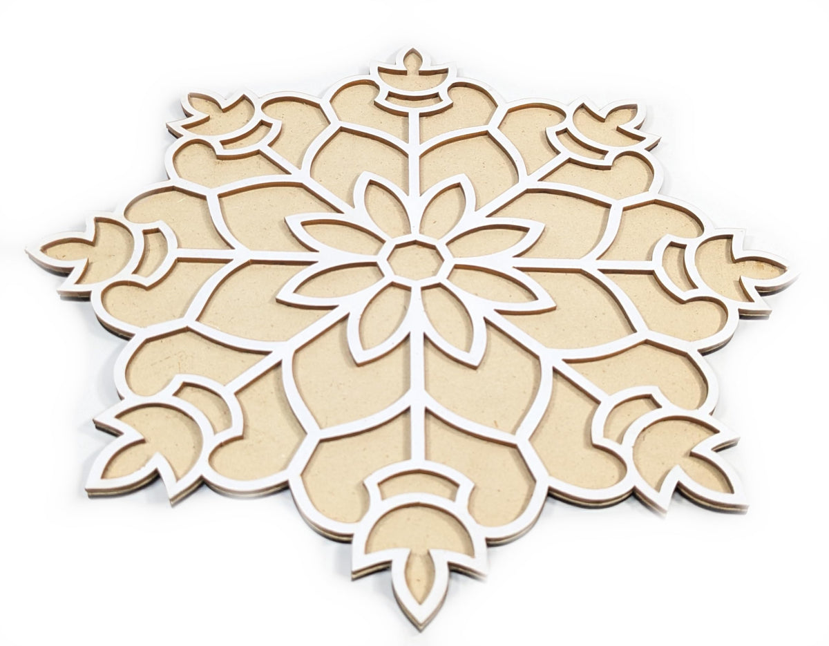 Reusable Floating Rangoli Mat – Design 27
