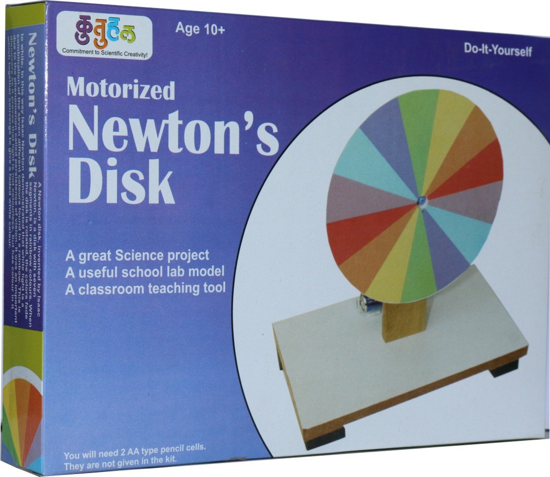 DIY Motorised Newton's Disc Kit – Multicolour