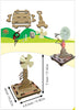 Mini Windmill Making Kit Electricity from Flowing Air. Science Teaching and Learning Aid