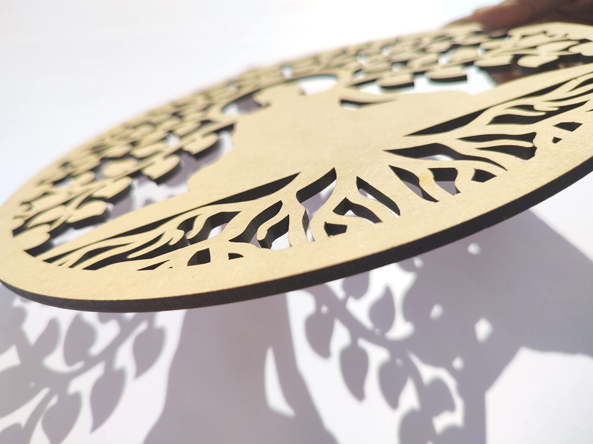 Wooden Sacred Geometry Wall Art – Multiple Designs & Finishes