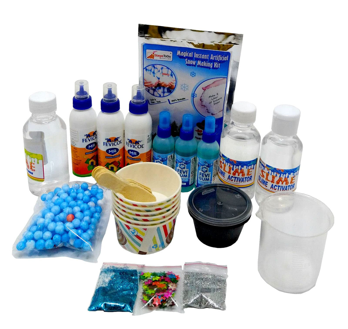 OiDelight Winter Slime Making Kit – 12 Slime Types