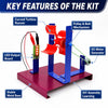 Hydroelectricity STEM Kit with Turbine, Motor and LED Board
