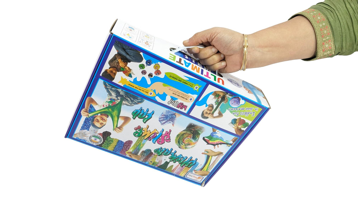 Slime Lab Jumbo Kit – Around 3 kg, 50+ Slimes & Activity Booklet