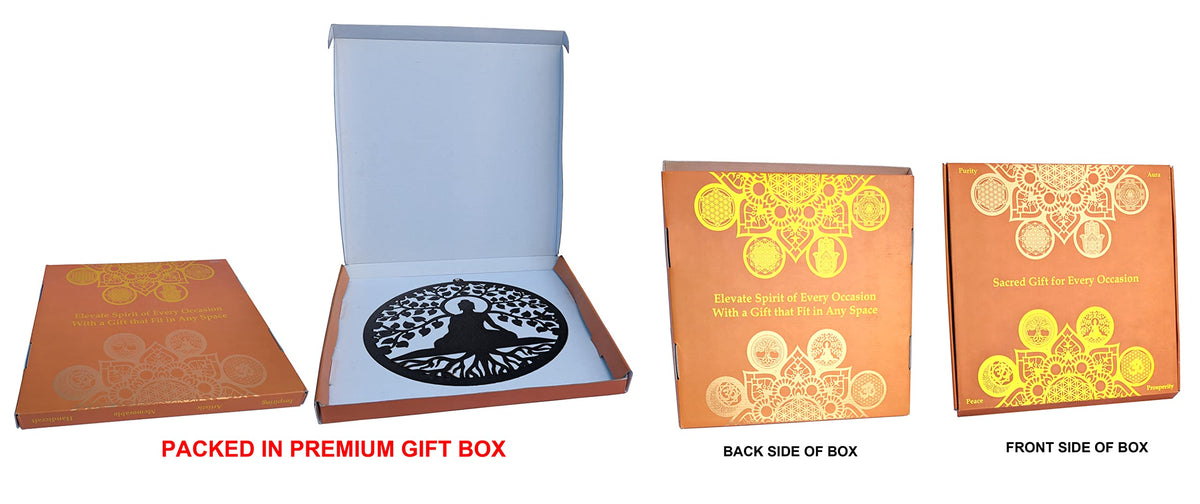 Wooden Sacred Geometry Wall Art – Multiple Designs & Finishes